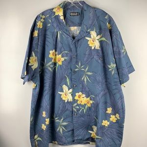 Eddie D Boardsports Button Down Hawaiian Shirt